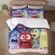 thumbnail image 2 of Inside Out 2 Quilt Set FullSoft Lightweight Quilts Quilted Bedspreads3 Pieces Set Queen SizeColorful Cartoon Print All Season, 2 of 5