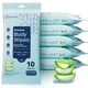 thumbnail image 1 of Toallitas de ducha Refreshify 60 XL, toallitas corporales con aloe y vitamina E, 1 of 7