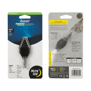 Llavero Radiant Microlight Led Negro Nite Ize