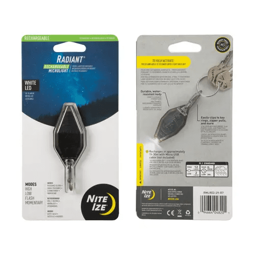 Llavero Radiant Microlight LED negro Nite ize