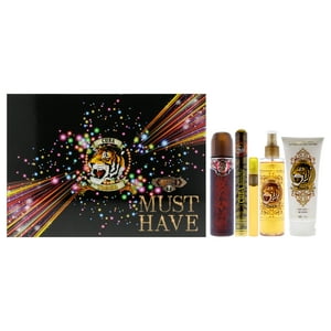 Set De Regalo Perfume Cuba Must Have Tiger Edp 95Ml 30Ml 14Ml 17Ml