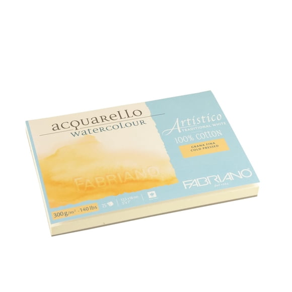 Bloque de acuarela Honsell 13x18 cm 300 g/m² prensado en frío