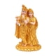 thumbnail image 1 of Radha Krishna Hindú En Escultura De Resina De Estatua De Loto Para Mesa De Oficina En Casa, 1 of 5