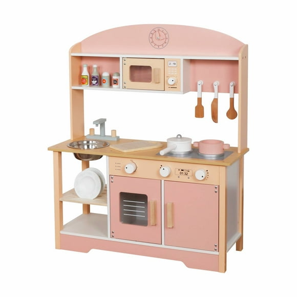 Cocina Montessori Rosa +accesorios