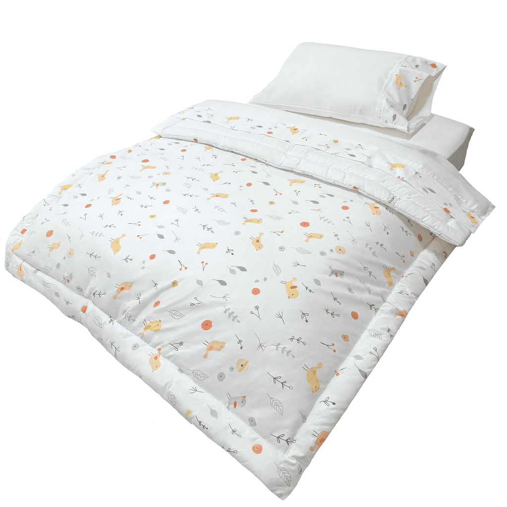 Kinderflex - Set Cuna Colecho 100% Algodón Birdy