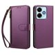 thumbnail image 3 of Funda con Billetera para [Xiaomi Redmi 13 4G/5G] con Bolsillo Zipper y Tarjetero Violeta, 3 of 6