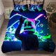 thumbnail image 1 of DJ Lovers Marshmello Hip Pop Music EDM Mosaic DJ Bedding Set Boys Girls Duvet Cover Pillowcase Bed Kids Adult, 1 of 5