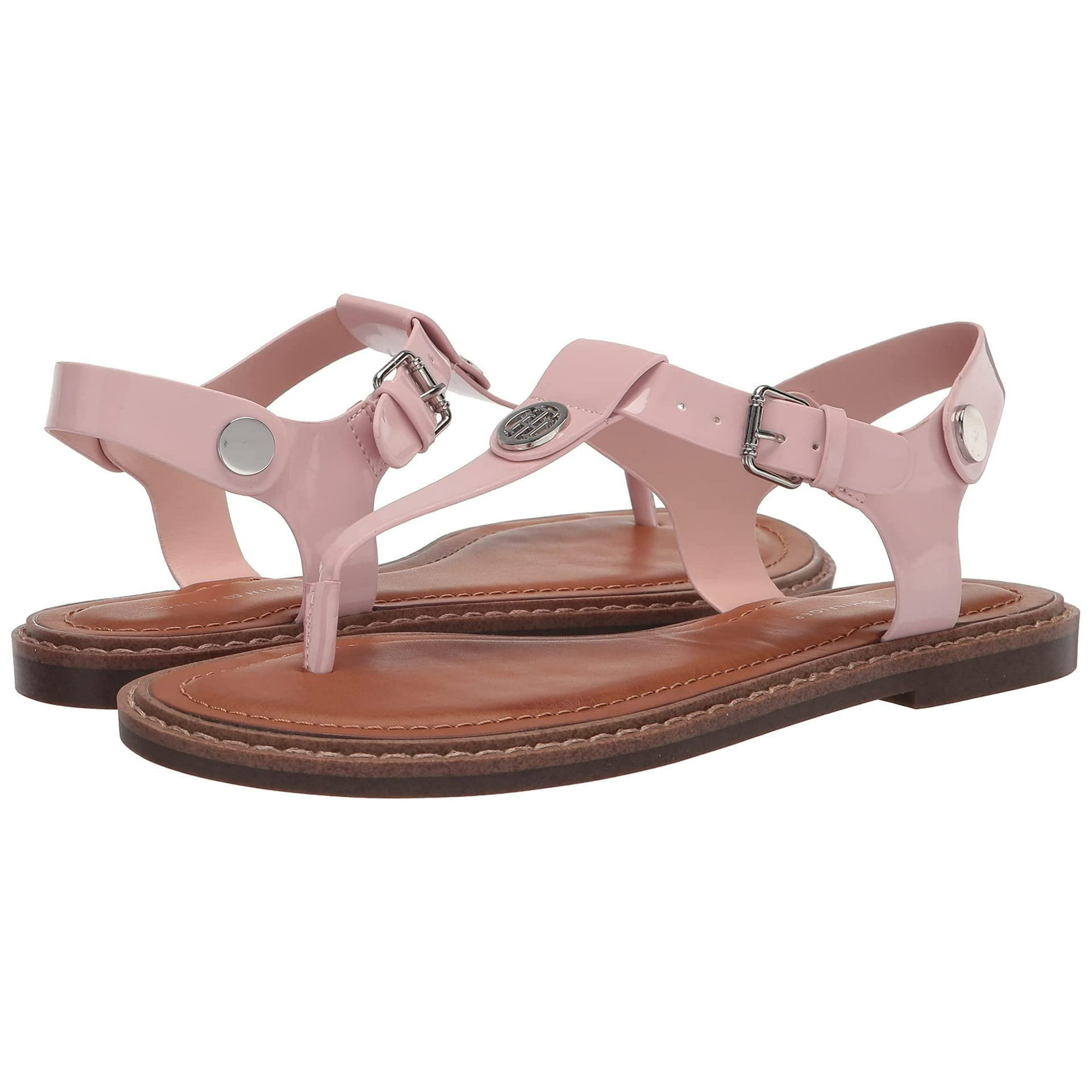 Sandalias Tommy Hilfiger Bennia Flat Para Mujer - Rosa Glaciar