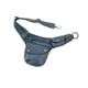 thumbnail image 1 of Paquete De Cintura De Cuero De Pu Bolso De Cintura De Moda Viaje Para Senderismo Al Aire Libre Mochilero Azul, 1 of 3