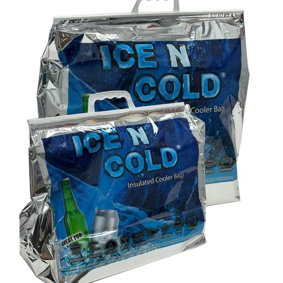 Bolsa térmica ICE N COLD XL de 40 libras, paquete de 5