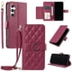 thumbnail image 1 of Funda tipo billetera FOXDOCK para Samsung Galaxy A24 4G – Tapa abatible con correa para mujer, 1 of 5
