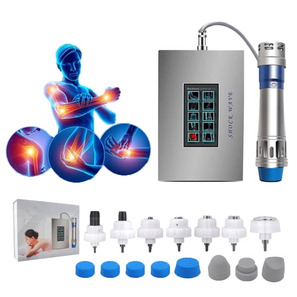 Máquina de terapia de ondas de choque Nulatool de 7 cabezales SW18A