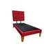 thumbnail image 3 of Cama De Plaza Lino Rojo, 3 of 3