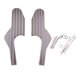 thumbnail image 4 of Extensiones De Estriberas Del Pasajero Estriberas Extendidas Para Vespa GTS 300ie Titanio, 4 of 5