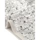 thumbnail image 5 of INSPIRE CHIC Tops de lentejuelas sin hombros para mujer con mangas largas para fiesta disco brillante con purpurina M Plata, 5 of 6