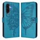 thumbnail image 5 of Funda Cartera Mariposa Para Samsung Galaxy A36 5g Con Soporte Y Ranuras Para Tarjetas Azul, 5 of 5