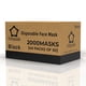 thumbnail image 3 of Mascarillas desechables Litepak, 2000 unidades, negras, 3 capas, para adultos, 3 of 6