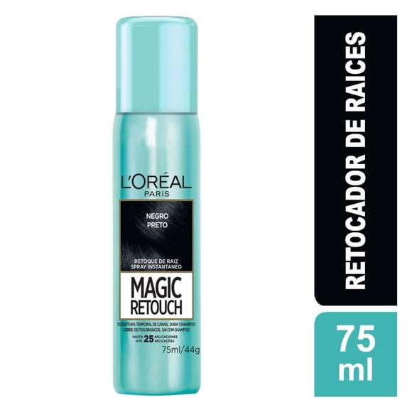 Coloración Magic Retouch Negro Spray, 69 g