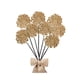 thumbnail image 3 of Flor Yute Natural 38 cm Pack 6 un., 3 of 4