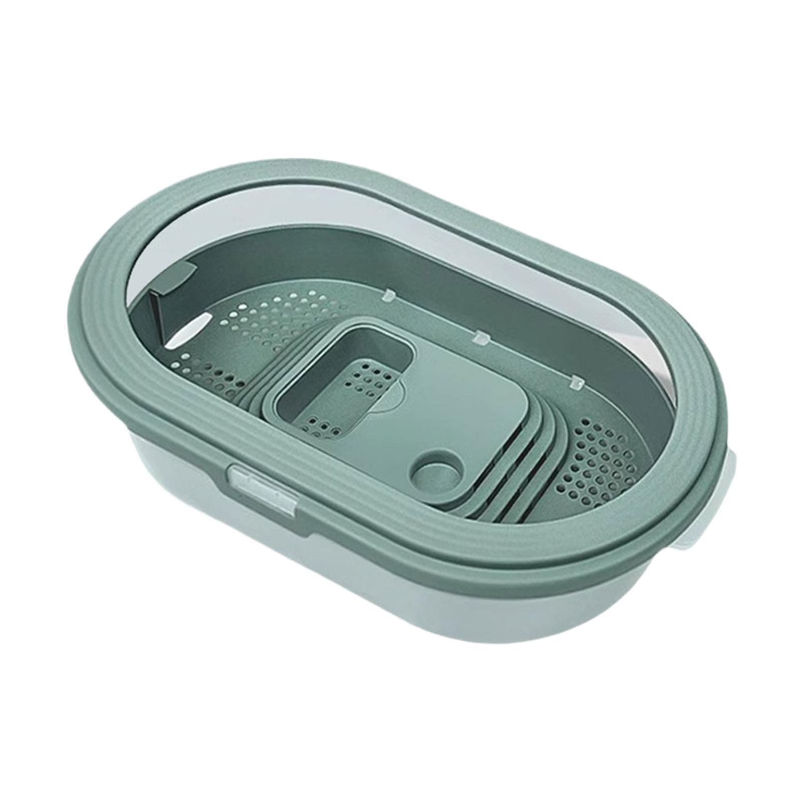 Tortugas Caja De Alimentación De Acuario De Tortugas Anfibios Frog Terrapin Lake Reptile Tank M