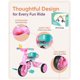 thumbnail image 5 of Triciclo KRIDDO 2 en 1 para niños de 18 meses a 3 años, color rosa, 5 of 6