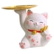 thumbnail image 1 of Estatua De Gato, Decoración De Almacenamiento, Escultura De Animales Para Dulces, Dinero De Escritorio, 1 of 3
