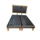 thumbnail image 1 of Cama Premiun Dos Plazas Felpa Chocolate, 1 of 3