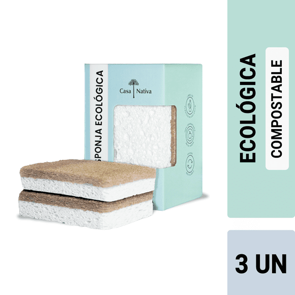 Esponjas Compostables Casa Nativa