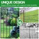 thumbnail image 4 of Set de 10 paneles de cerca para jardín Mgjaa, metal resistente al óxido, 43 x 305 cm, 4 of 8