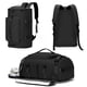 thumbnail image 1 of Bolsa de gimnasio MIYCOO para hombre y mujer, mochila de viaje, negra, 1 of 6