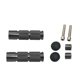 thumbnail image 2 of Universal CNC Motocicleta Scooter Dirt Bike ATV reposapiés Foot Pegs Negro, 2 of 5