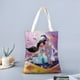 thumbnail image 2 of Jasmine, la Princesa de Aladdin Bolso de tela con estampado de lienzo para mujer, bolsa de compras reutilizable y estética, con cremallera interior, regalo para mujer,38*45cm., 2 of 6