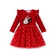 thumbnail image 1 of Vestido de tul con volantes de Minnie Mouse de Disney para niña pequeña, 5 a 6 años, 1 of 7