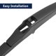 thumbnail image 5 of REGALWOVEN Juego de brazo de escobilla de limpiaparabrisas trasero 200mm 8 pulgadas compatible con Toyota para Scion XD 2008-2014, 5 of 6