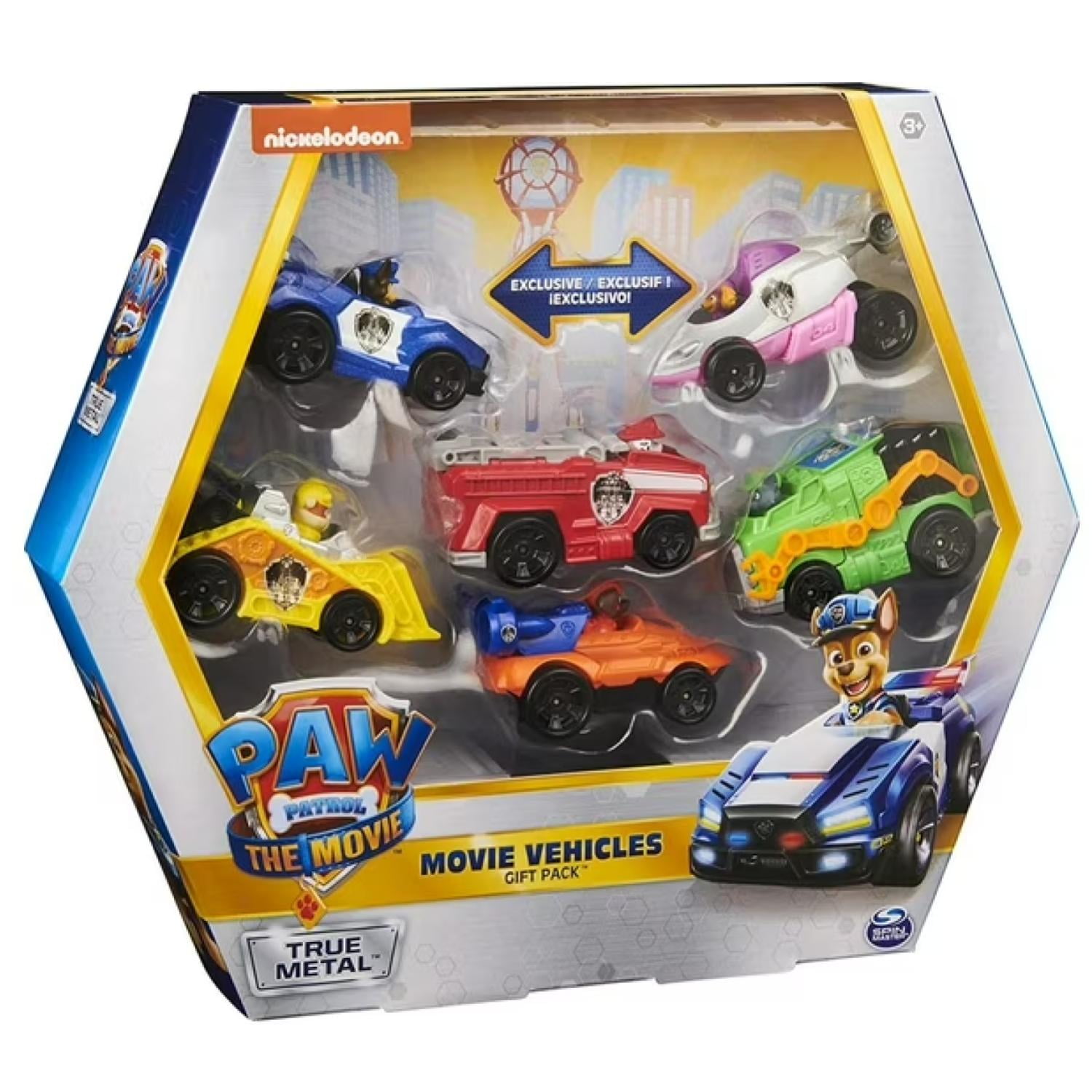Total E-commerce - Juguete Pack 6 Autos Paw Patrol Infantil