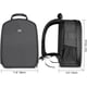 thumbnail image 4 of Mochila Neewer para Cámara 11L Negra con Interior Gris, 4 of 7
