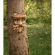thumbnail image 2 of Comedero para pájaros exterior VEOJEIN decorativo de cara de árbol, resina, 28 x 20 cm, 2 of 4