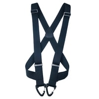 Xusx111 - Suspendentes Para Hombres Heavy Duty Para Grandes Y Altos, Soportes Elásticos Con Clip Para Uso Formal Y Casual (Negro)