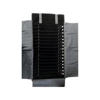 Magideal - Bolsa Enrollable De Almacenamiento De Joyería/Plegable/Pequeño/Ligero/Soporte De Exhibición De Caja De Joyería Para Escaparate Colgante Cadena De Puls Estilo A