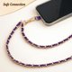 thumbnail image 5 of Cordón universal para teléfono TiMovo, metal, antirrobo, color morado oscuro, 5 of 7