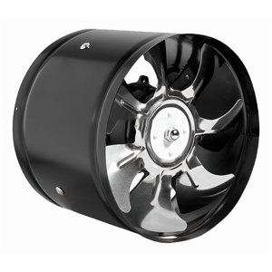 Genérica - Extractor De Aire Ventilador Industrial Cocina 6'' Acero Inox 15Cm