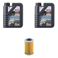 Liqui Moly - Kit Mantencion Para Moto Pulsar Rs 200 / N250 / Dominar 250 Negro