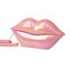 thumbnail image 2 of Teléfono Fijo Benotek con Cable en Forma de Labios Rosa, 2 of 5