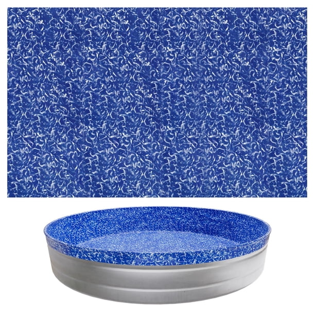 Liner para piscina redonda VEVOR de 3 m, vinilo extragrueso de 27,5 in de altura de pared