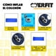 thumbnail image 4 of Colchoneta Inflable Individual Camping Overfit Light 5cm, 4 of 10