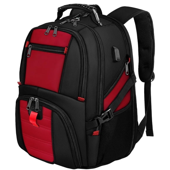 Mochila de viaje YOREPEK extra grande, 50 litros, resistente al agua, 17 pulgadas