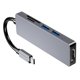 thumbnail image 3 of 5 Tipo C A 2x USB 3.0 TF SD Hub Para Computadoras Portátiles Con Teléfonos Móviles, 3 of 5