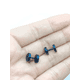 thumbnail image 2 of Aros Barbell azul intenso Punk Rock unisex Moda Juvenil 8mm, 2 of 3