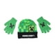 thumbnail image 1 of Set De Gorro Gorra Y Guantes Para Niños Minecraft Creeper, 1 of 2