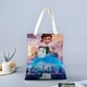 thumbnail image 2 of Ron's Gone Wrong Bolso de tela con estampado de lienzo para mujer, bolsa de compras reutilizable y estética, con cremallera interior, regalo para mujer, 35 × 40 cm., 2 of 6